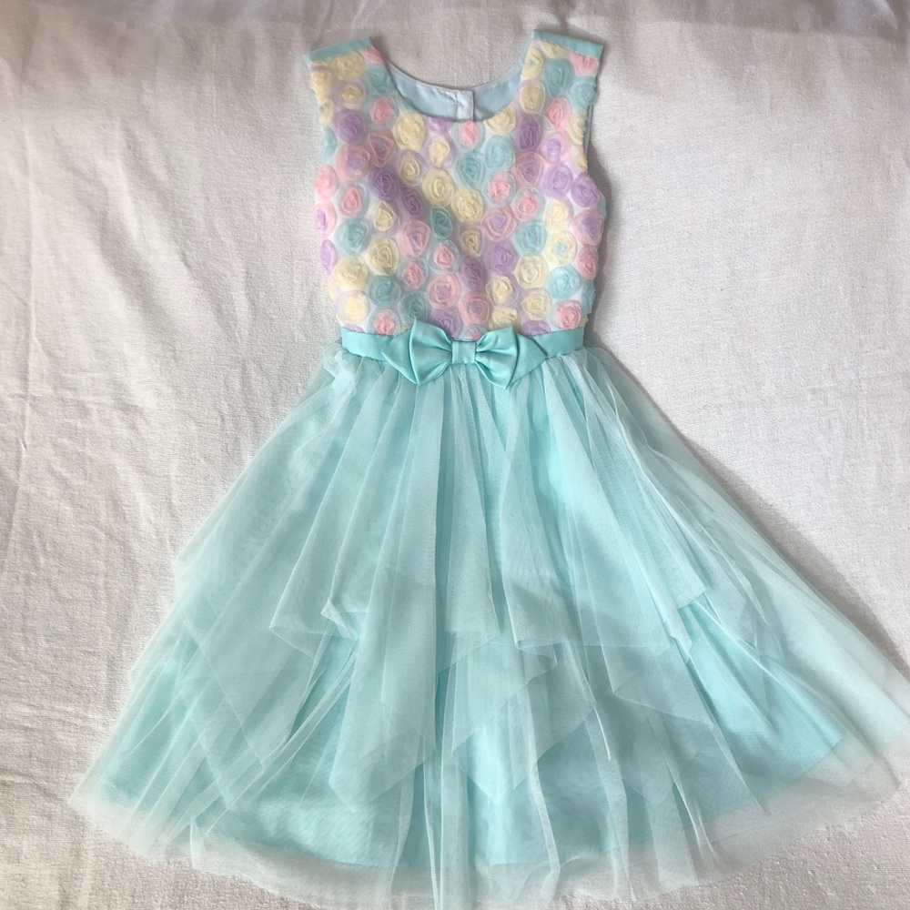 Formal Party Special Occasion Tulle Dress Pastel